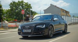 ВИДЕО: Audi S8 (D4) - нула електрификация, 100 процента удоволствие!