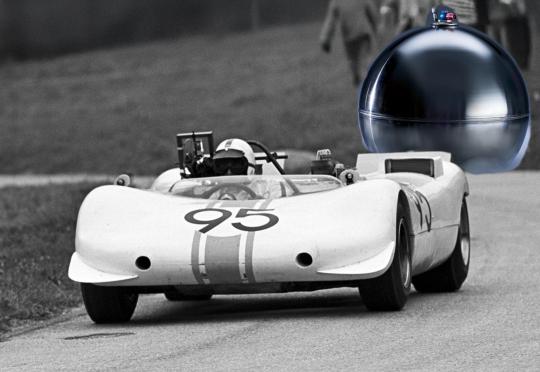 Porsche 909 Bergspyder тежащо под 400 кг, най-леката състезателна кола на марката 