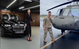 Вайръл видео: Rolls-Royce срещу… боен хеликоптер Black Hawk