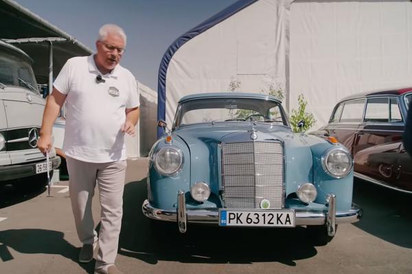 ВИДЕО: Чичо Искрен представя Mercedes-Benz W 186 Adenauer и гаражните бижута на Антон Костадинов