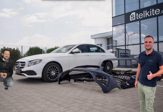 ВИДЕО: Правим фейслифт на Merc E-Class