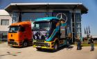 Електрически Mercedes Actros обикаля света с 80 зареждания