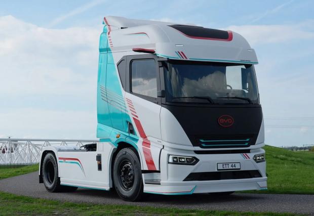 BYD представи електрически камион с 1006 к.с. и батерия до 651 кВтч