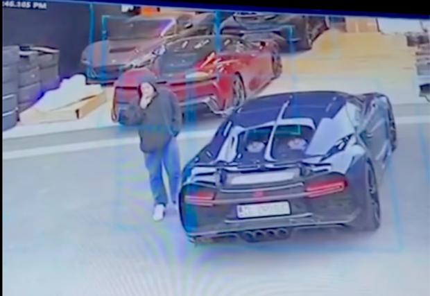Откраднаха Bugatti-то на Мате Римац