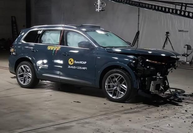 Audi Q7 стана първият сериен автомобил със 100% резултат за безопасност след катастрофа