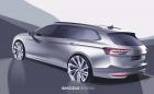 Новата Skoda Superb - първи скици от дизайна, които са повече от обещаващи