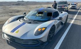 Полицията в Юта спря прототип на Aston Martin за безотговорно шофиране