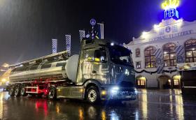 Mercedes eActros: разход 3 кВтч/100 км на тон 