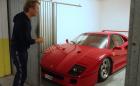 Когато съседът ти има Ferrari F40 и ти даде ключа от него (Видео)