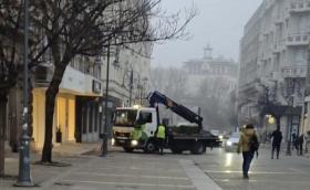 Разчистиха колите около пл. 'Света Неделя' в София