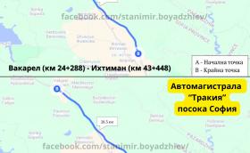 Пуснаха карта с първите отсечки за средна скорост!