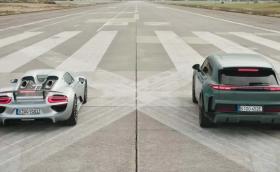 Чехкиня със soccer mom SUV победи Марк Уебър с Porsche 918 на драг (Видео)