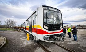 Представиха първия влак Skoda за метрото в София