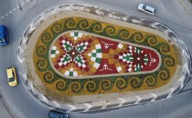 Това ли е най-красивото кръгово в България?