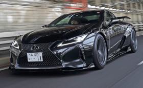  Lexus LC 500 с разпилен до 5,6 V8, 518 к.с. и широк бодикит