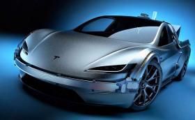 Ето как ще изглежда Tesla Roadster с реактивните си двигатели. Ховърбордът влиза в комплекта...