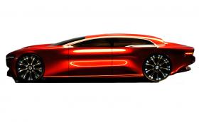 Неофициален: Vision Mercedes-Maybach 6 и като седан. Научна фантастика. Галерия