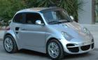 Този ‘Fiat 500 Porsche 911 Turbo 996’ е красив, като гнила риба