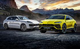 Lamborghini Urus срещу Porsche Cayenne Turbo. Моторът и платформата са идентични? Фактите и галерия