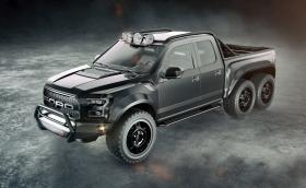 6X6, 600 коня и 300 хиляди долара. Hennessey VelociRaptor 6x6 е готов!