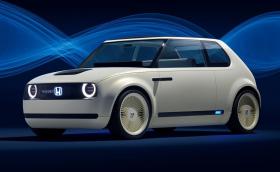 Honda Urban EV е гениална, малка градска кола. По-къса е от Jazz и се движи на ток