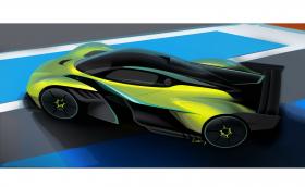 Дръжте се: това е развиващият 400 км/ч пистов Aston Valkyrie AMR Pro