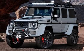 Brabus G 550 Adventure със 137 диода, 550 коня и лебедка. Вдига 210 км/ч и прави 0-100 за 6,7