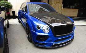 Mansory Bentayga е нетипична гледка дори в Лондон