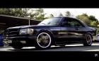 Черен и гангстерски: 1988 Mercedes-Benz 560 SEC AMG. Видео 