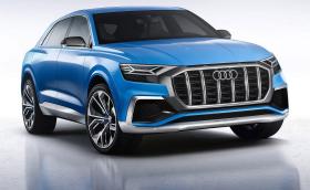 Лазерните матрични LED-ове на Audi Q8 Concept светят с 1 милион пиксела. Галерия, видео и инфо