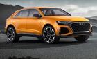 Audi Q8 Sport Concept с две турбини, един ел. компресор и максимална скорост 270 км/ч. Галерия и инфо