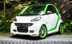 В този Smart Fortwo Brabus Cabrio има повече карбон, отколкото Vilner слага в Merc G-Class