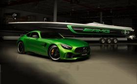 Marauder AMG: тази карбонова лодка с 3100 коня е вдъхновена от Mercedes-AMG GT R. Галерия и инфо