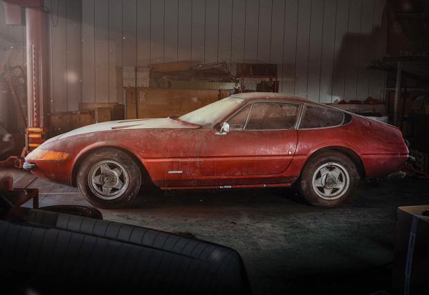 Едно единствено в света: 1969 Ferrari 365 GTB/4 Daytona Berlinetta Alloy by Scaglietti