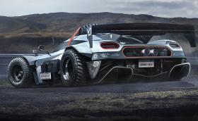 Koenigsegg One:1 излиза извън пътя с 1360 коня. Уж