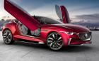 MG E-motion прилича на Aston Martin с фарове на Mazda, електрически е и вдига сто за под 4 сек