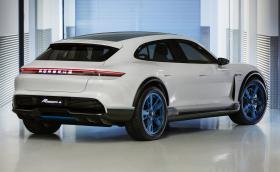 Porsche Mission E Cross Turismo e 800-волтов кросоувър с 600 коня. Вдига 100 за под 3,5 секунди