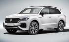 Това е новият Volkswagen Touareg. Колата идва със завиващи задни колела и 15-инчов екран