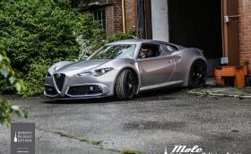 Alfa Romeo Mole Costruzione Artigianale 001 е най-красивата Alfa, която ще видите на започващия днес автосалон в Торино