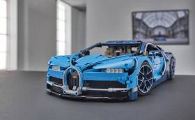 Bugatti Chiron от 3599 части Lego ни връща в детството. Много готина галерия!