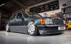 Merc 190 E-2.6 на въздух за BMW E36 и яки класически Recaro в зелена кожа