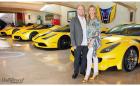 Бенджамин Слос от Google, съпругата му Кристин и тяхната колекция от суперавтомобили за 30 млн. долара