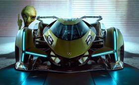 Lambo V12 Vision Gran Turismo Concept e италианска летяща чиния с 819 коня
