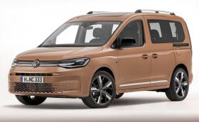 Това не е глинен модел на новия VW Caddy, а същинската кола
