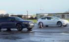 Брутален драг: Audi RS6 Avant скъса Tesla Model 3 Performance. Видео