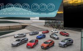 Lexus в Европа: 1 милион продажби за 30 години!