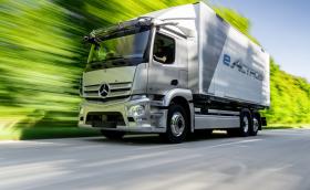 Mercedes eActros е тук с 400 км пробег