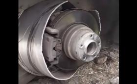 Made in China: BMW X5 скъса китайска джанта. Видео