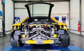 Чудовище в Пловдив: Audi R8 V10 AMS Alpha 9 (Видео)