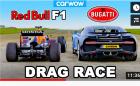 Драг: Bugatti Chiron срещу… 2011 Red Bull RB7, което е болид от Формула 1